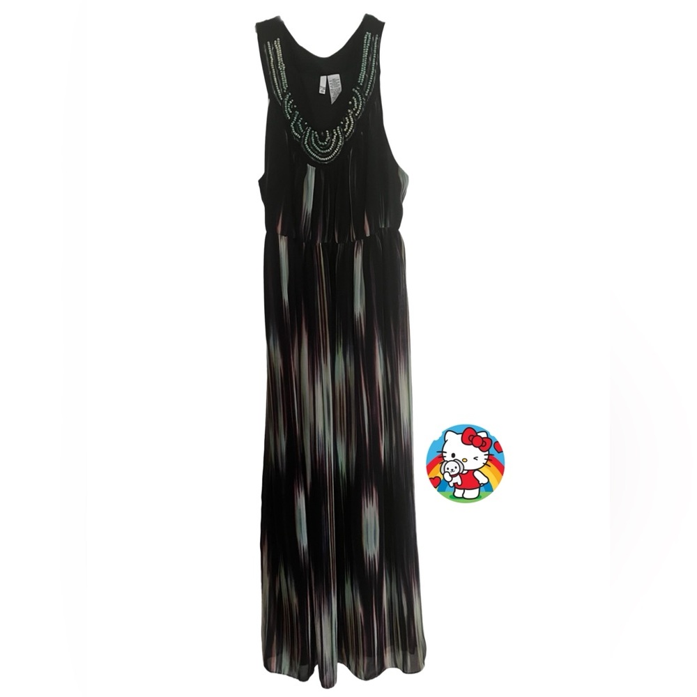Sheer Dress; Women 2X; Black